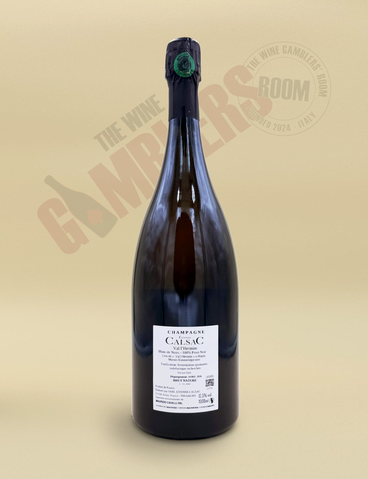 Champagne Etienne Calsac - Val L'Hermite Blanc de Noirs Extra Brut Magnum
