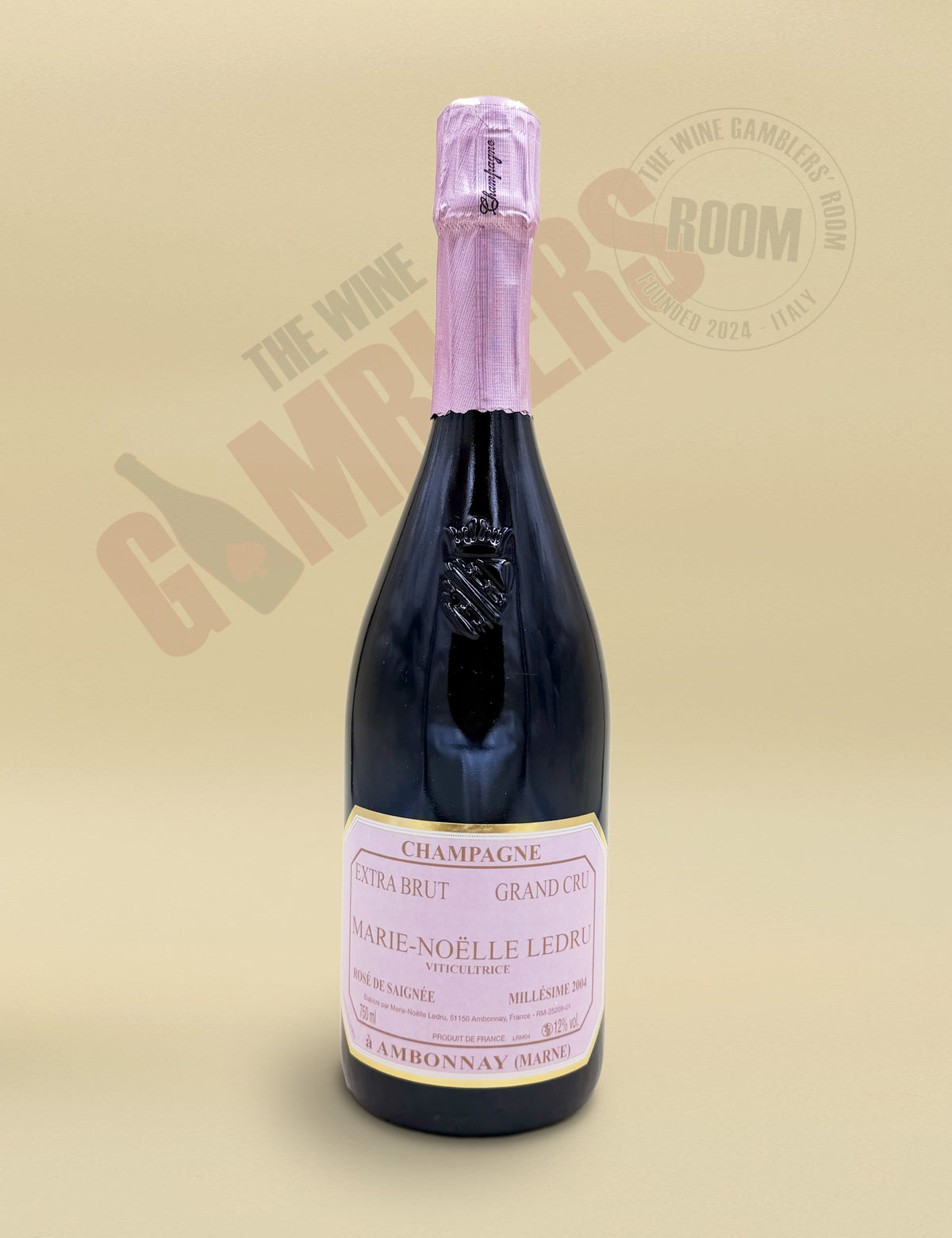 Champagne Marie-Noelle Ledru – Millésime Grand Cru Brut 2004 Rosé de Saignée Extra Brut
