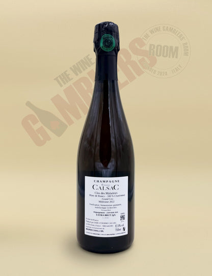 Champagne Etienne Calsac - Clos des Maladries Blanc de Blancs Grand Cru Extra Brut 2022