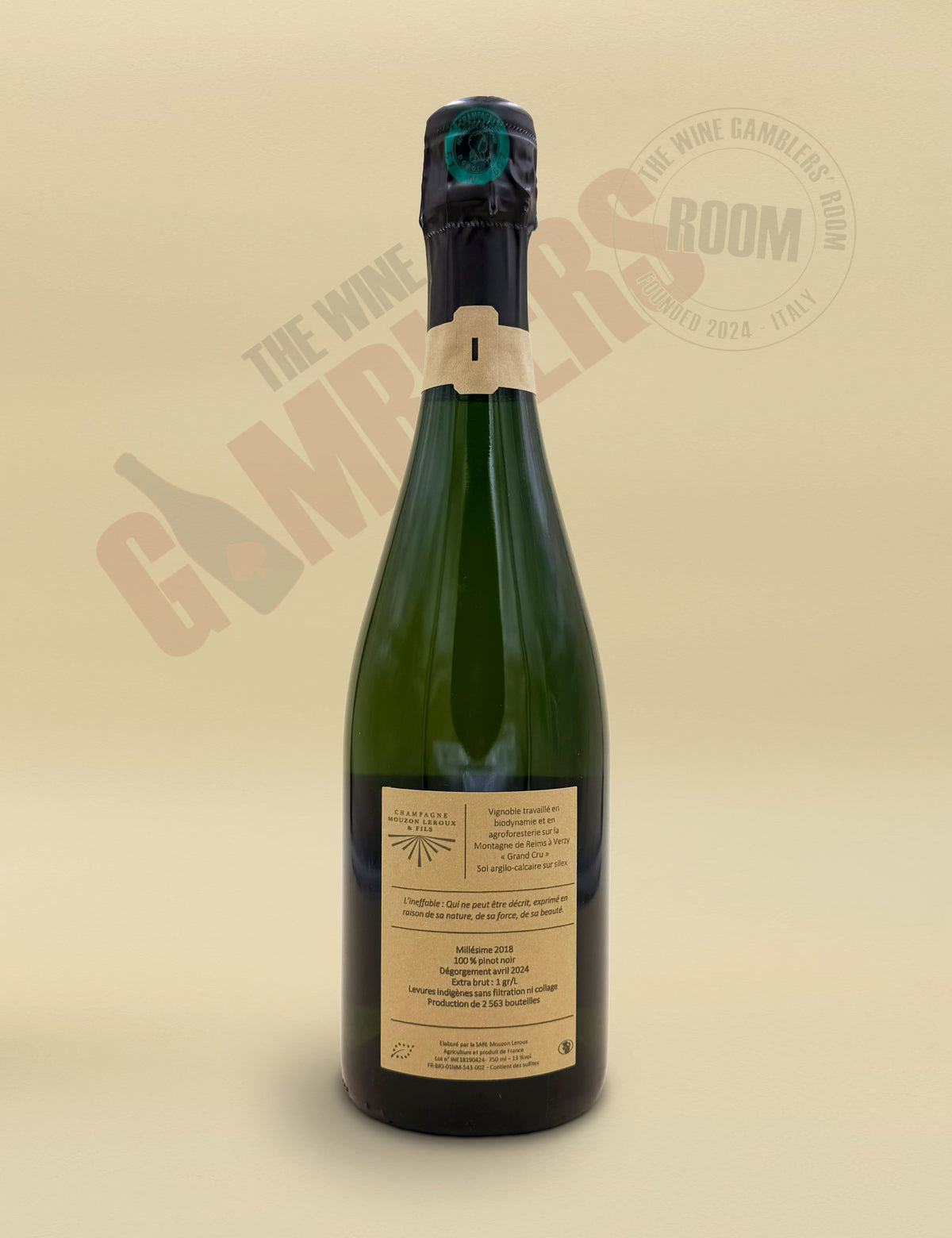 Champagne Mouzon Leroux - L'ineffable Brut Nature 2018