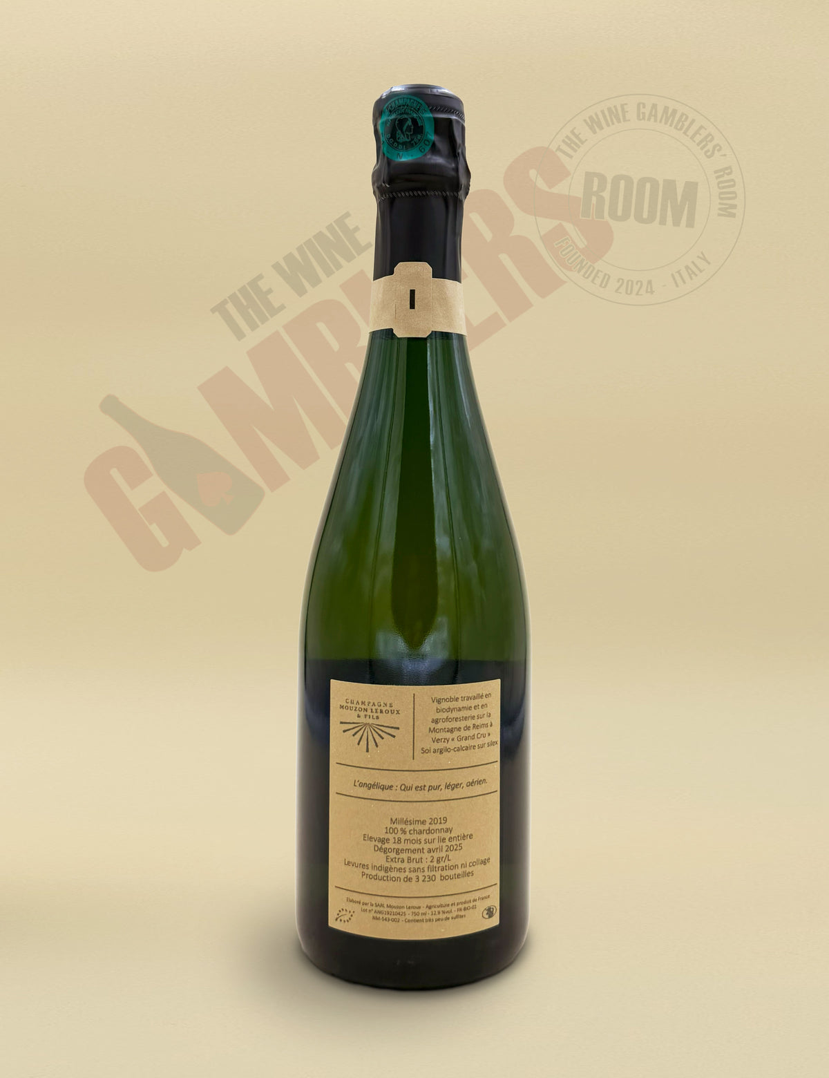 Champagne Mouzon Leroux - L'angélique Brut Nature 2019