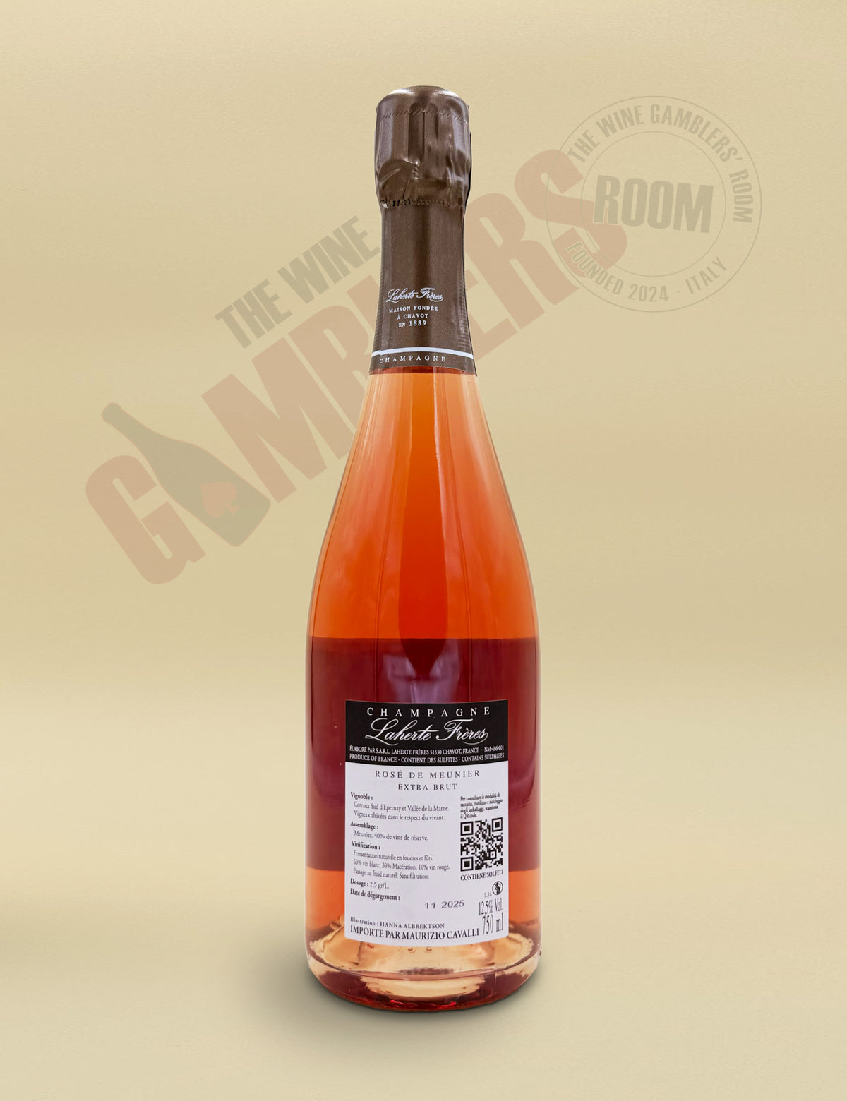 Champagne Laherte Frères - Rosé de Meunier Extra Brut
