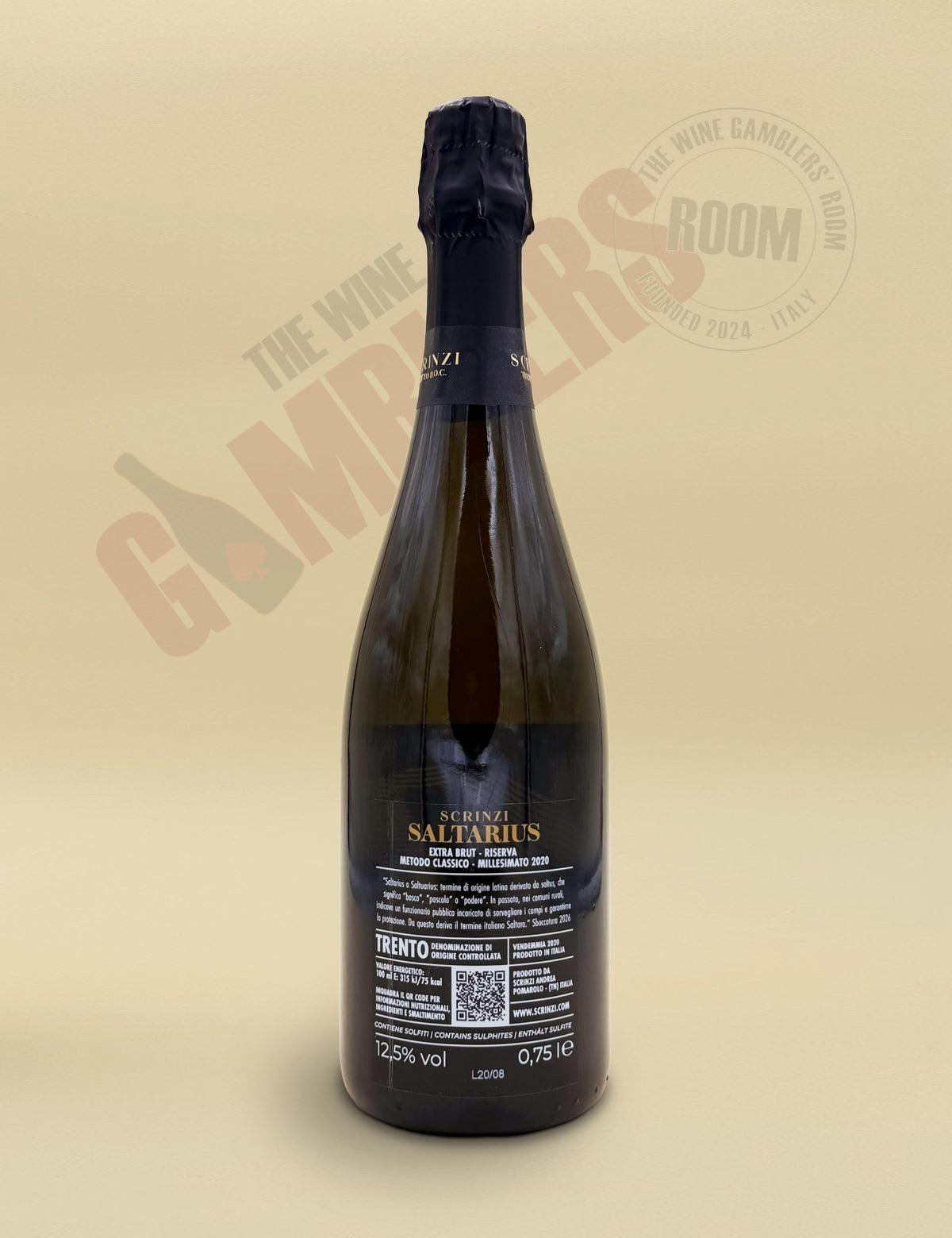Scrinzi – Saltarius Trento DOC Riserva Extra Brut Millesimato 2020