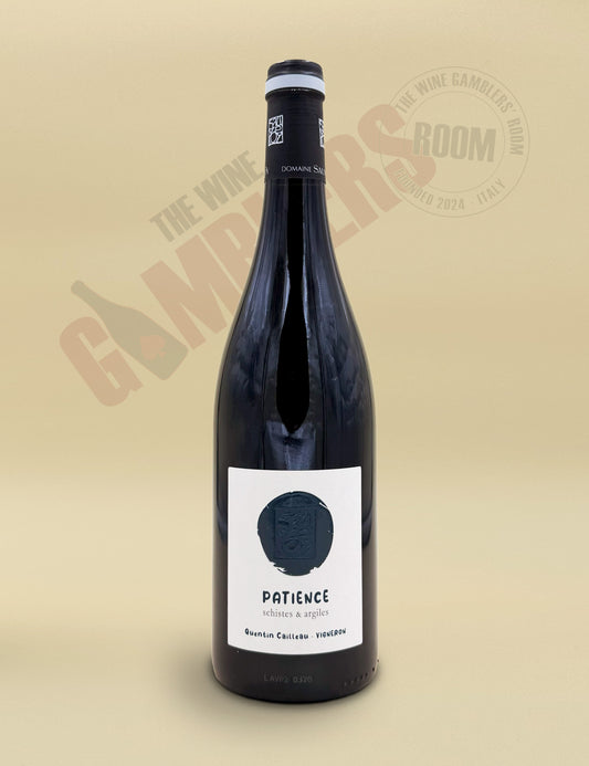 Quentin Cailleau - Anjou Rouge Aoc Patience Schistes & Argiles 2024