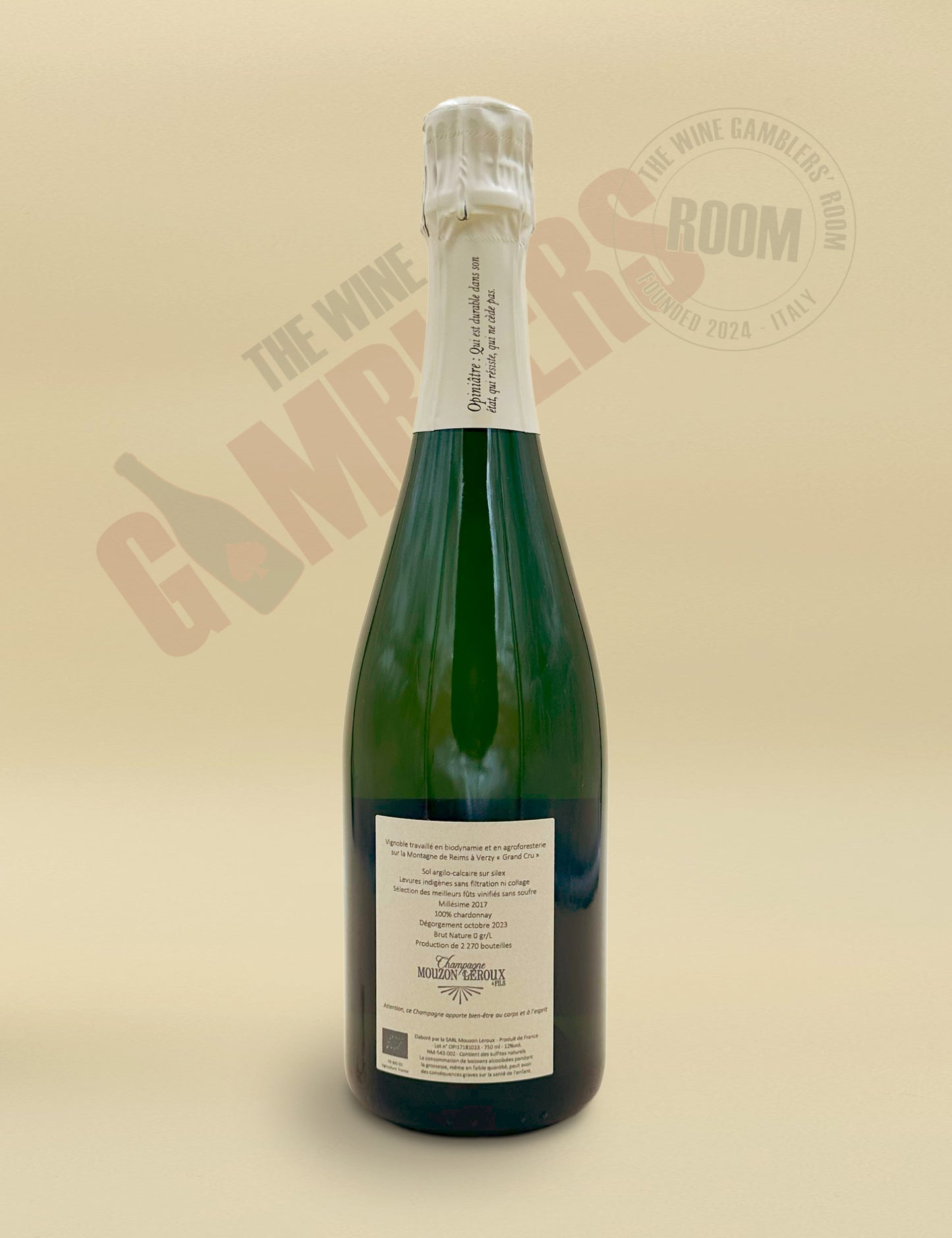 Champagne Mouzon Leroux - L'opiniatre Brut Nature