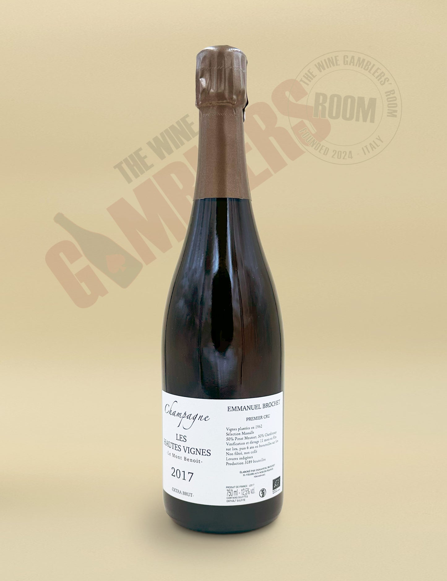 Champagne Emmanuel Brochet - Les Hautes Vignes Le Mont Benoit Extra Brut