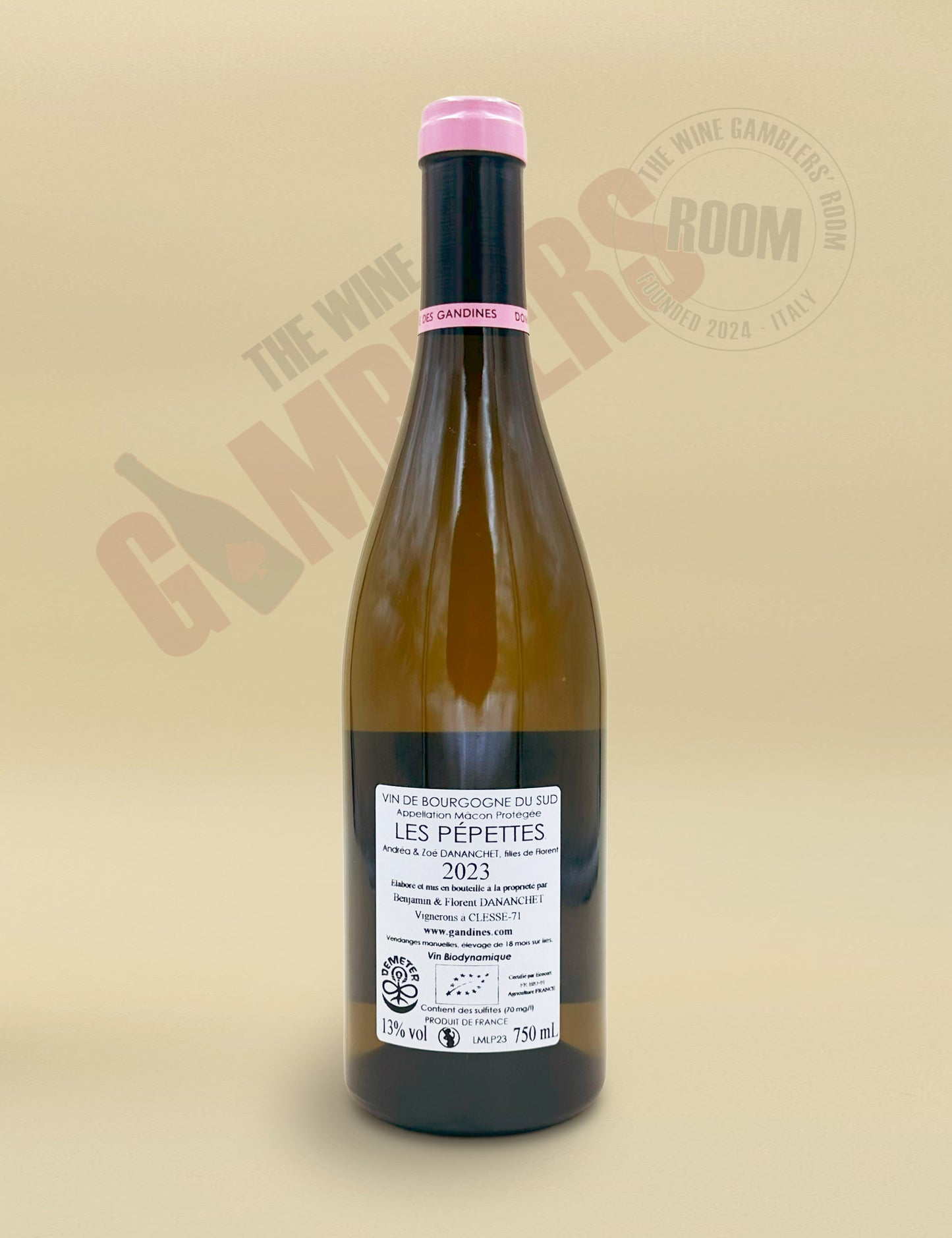 Domaine des Gandines - Macon - Les Pépettes
