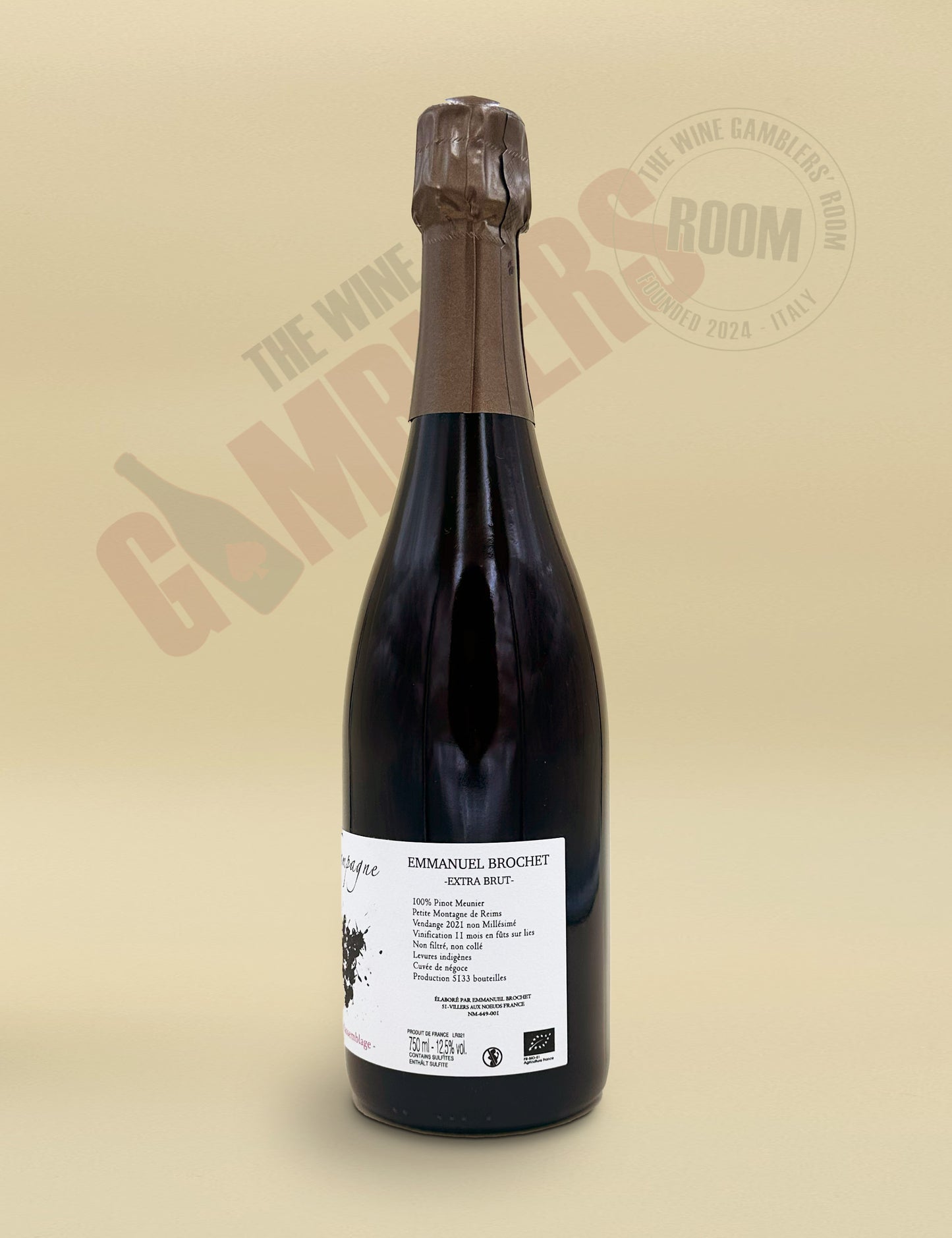 Champagne Emmanuel Brochet - Rosé d'assemblage extra brut