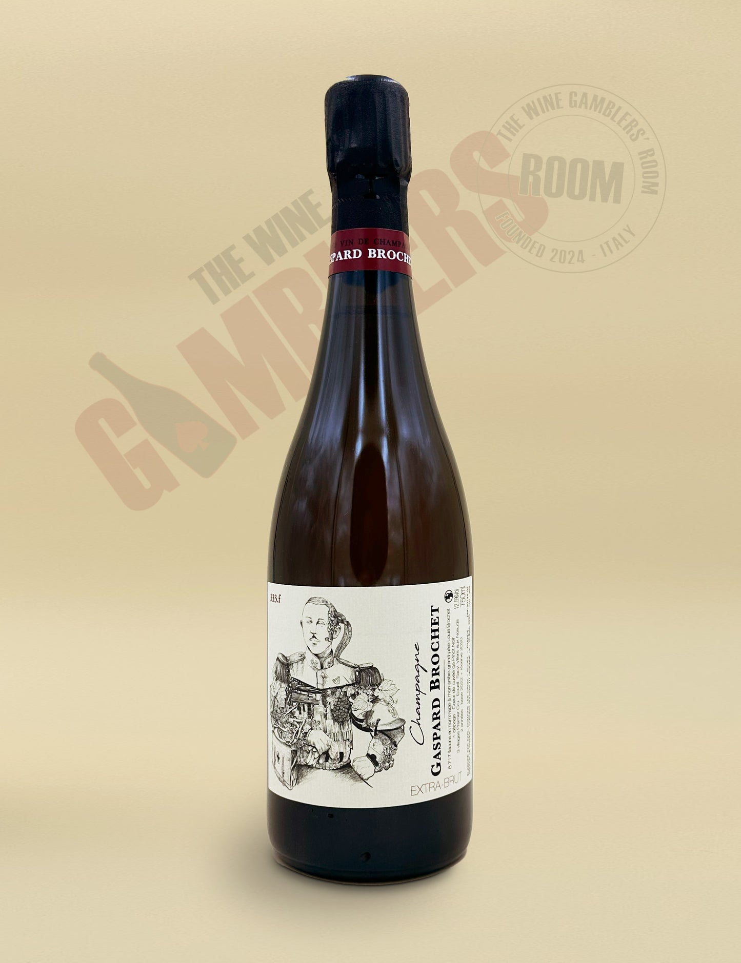 Champagne Gaspard Brochet - 333.F Brut Nature