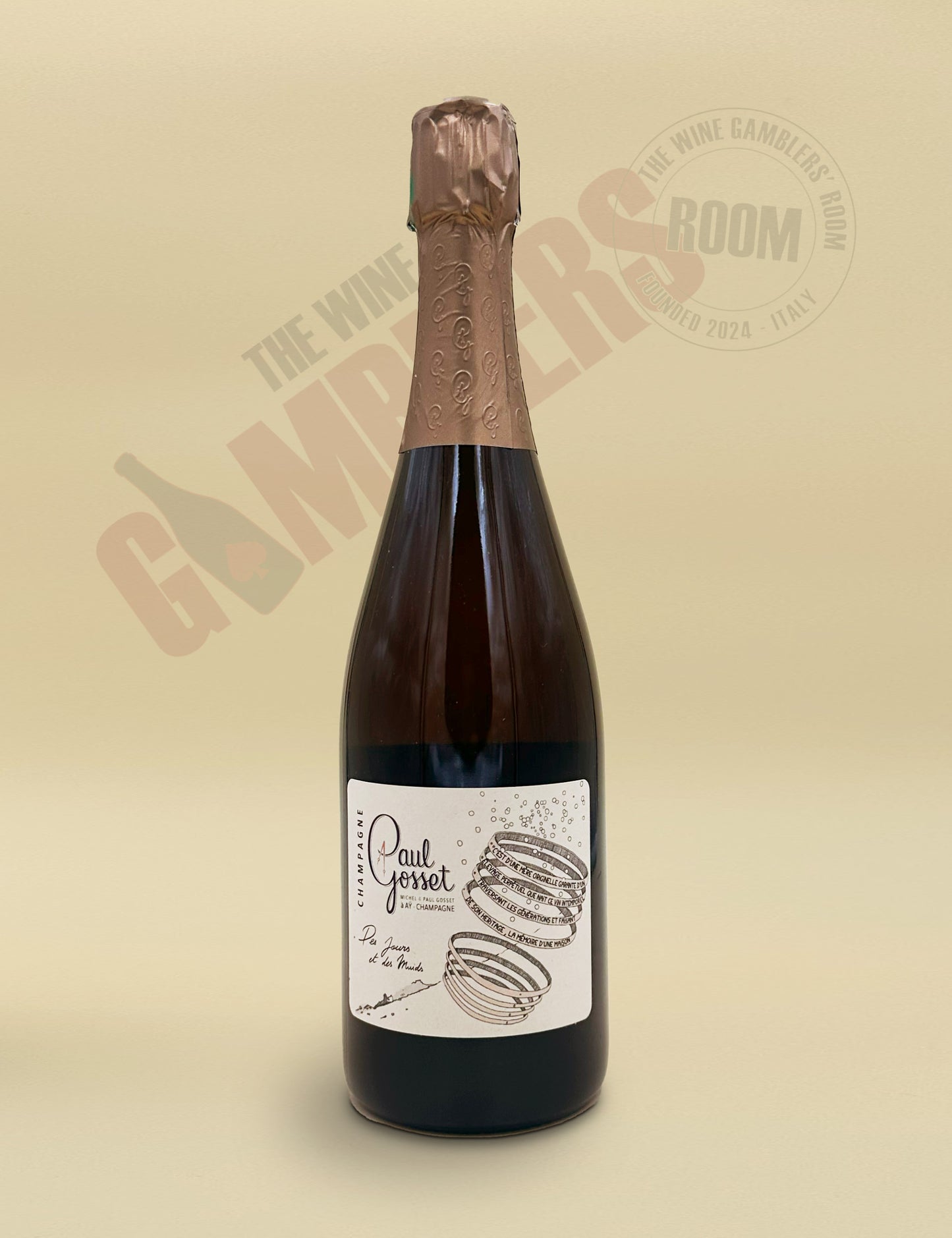 Champagne Paul Gosset - Des Jours et de Muids Brut Nature