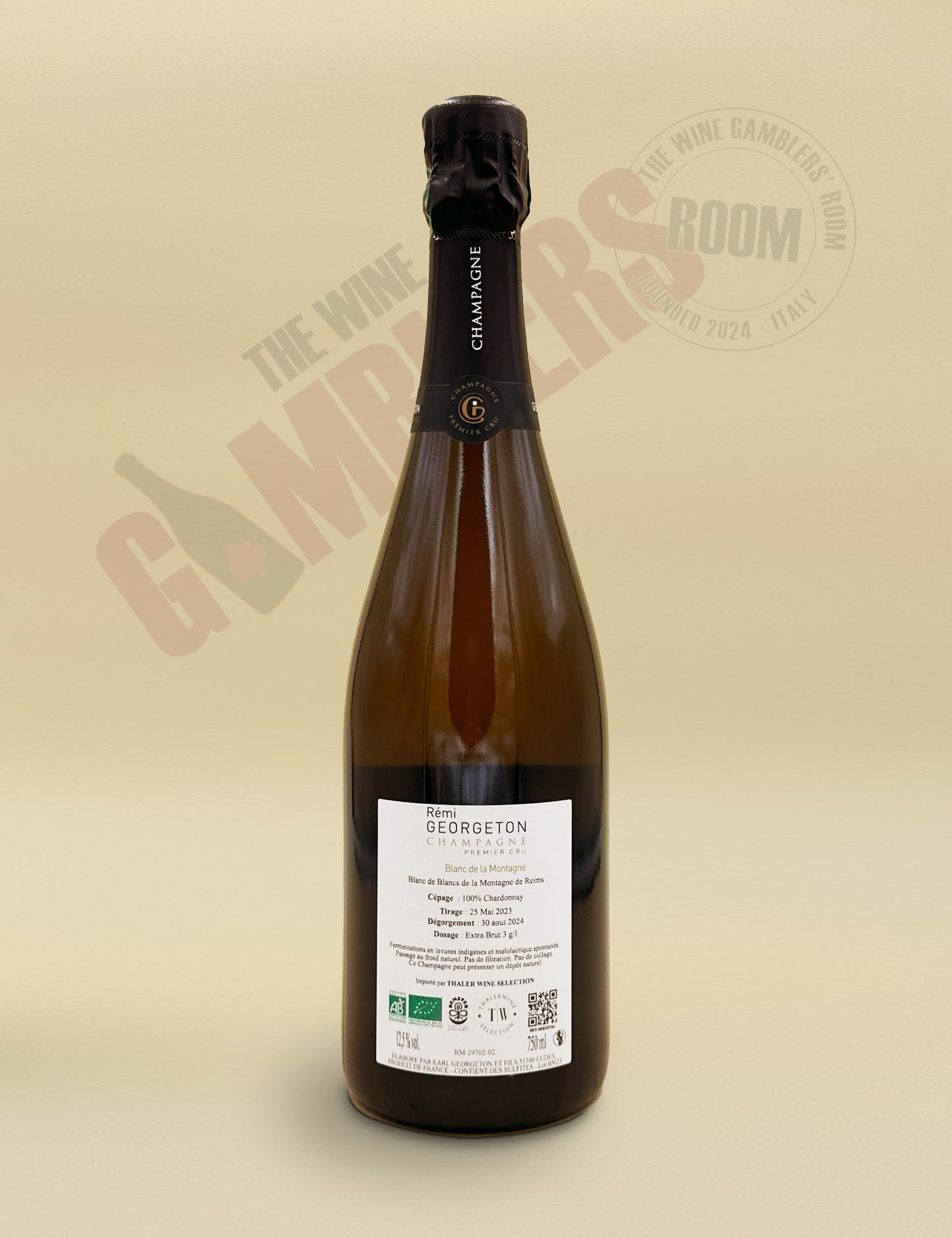 Champagne Remi Georgeton - Blanc de la Montagne Extra Brut