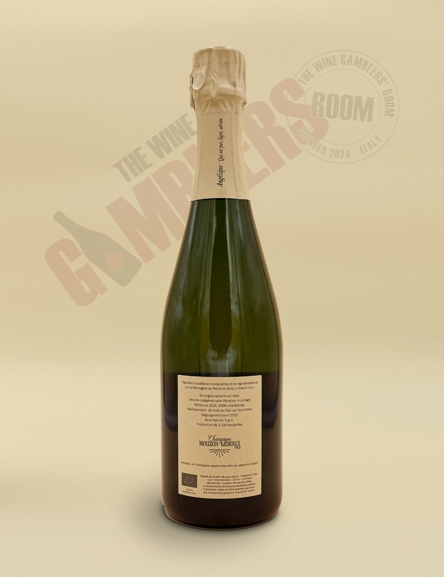 Champagne Mouzon Leroux - L'angélique Brut Nature 2019
