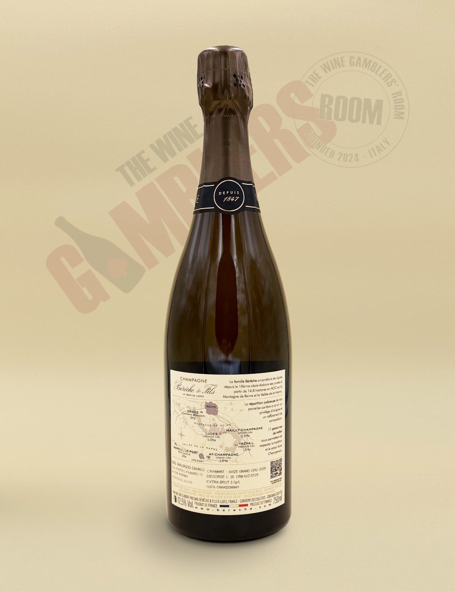 Champagne Béreche et fils - Cramant & Avize Grand Cru Extra Brut 2020