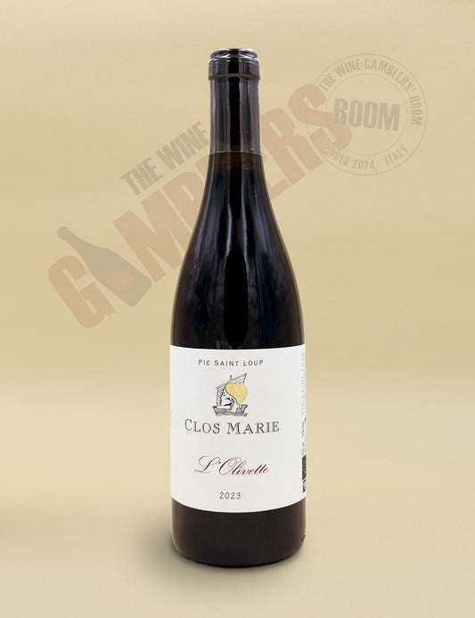 Clos Marie - L'Olivette 2023