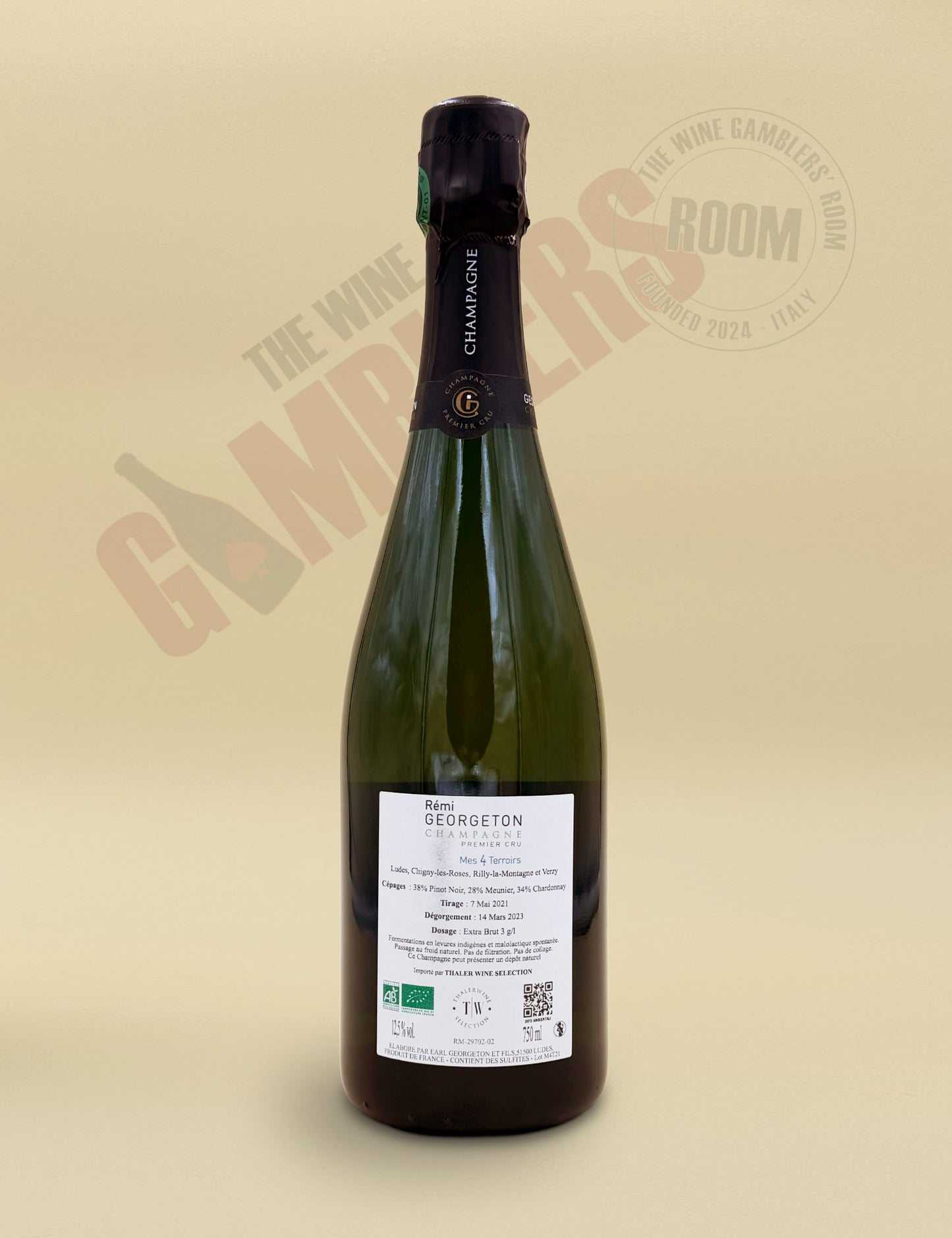Champagne Remi Georgeton - Cuvee Mes 4 Terroirs Extra Brut