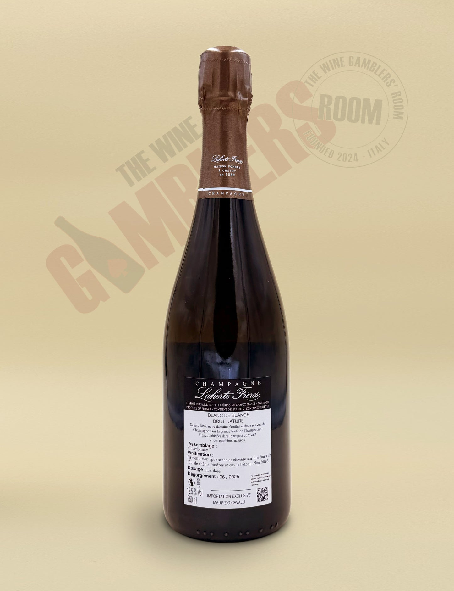 Champagne Laherte Frères - Blanc de Blancs Brut Nature