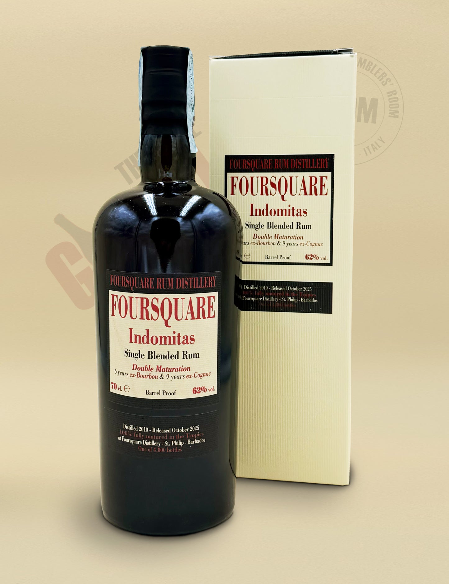 Foursquare - Indomitas Single Blended Rum 62° 70cl