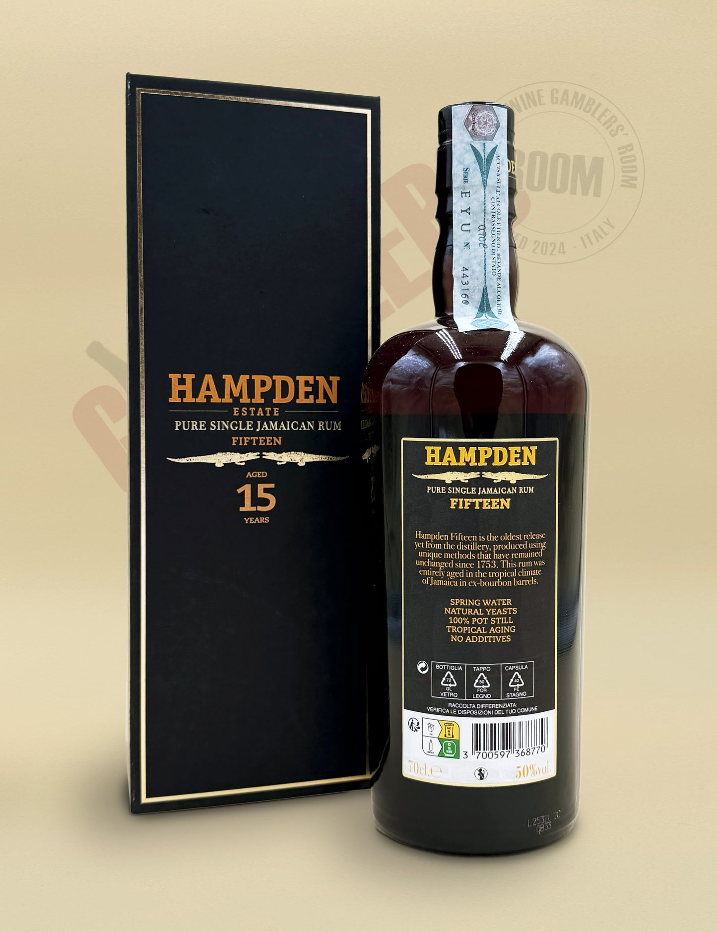 Hampden Estate - Fifteen 15 Y.O. - Pure Single Rum