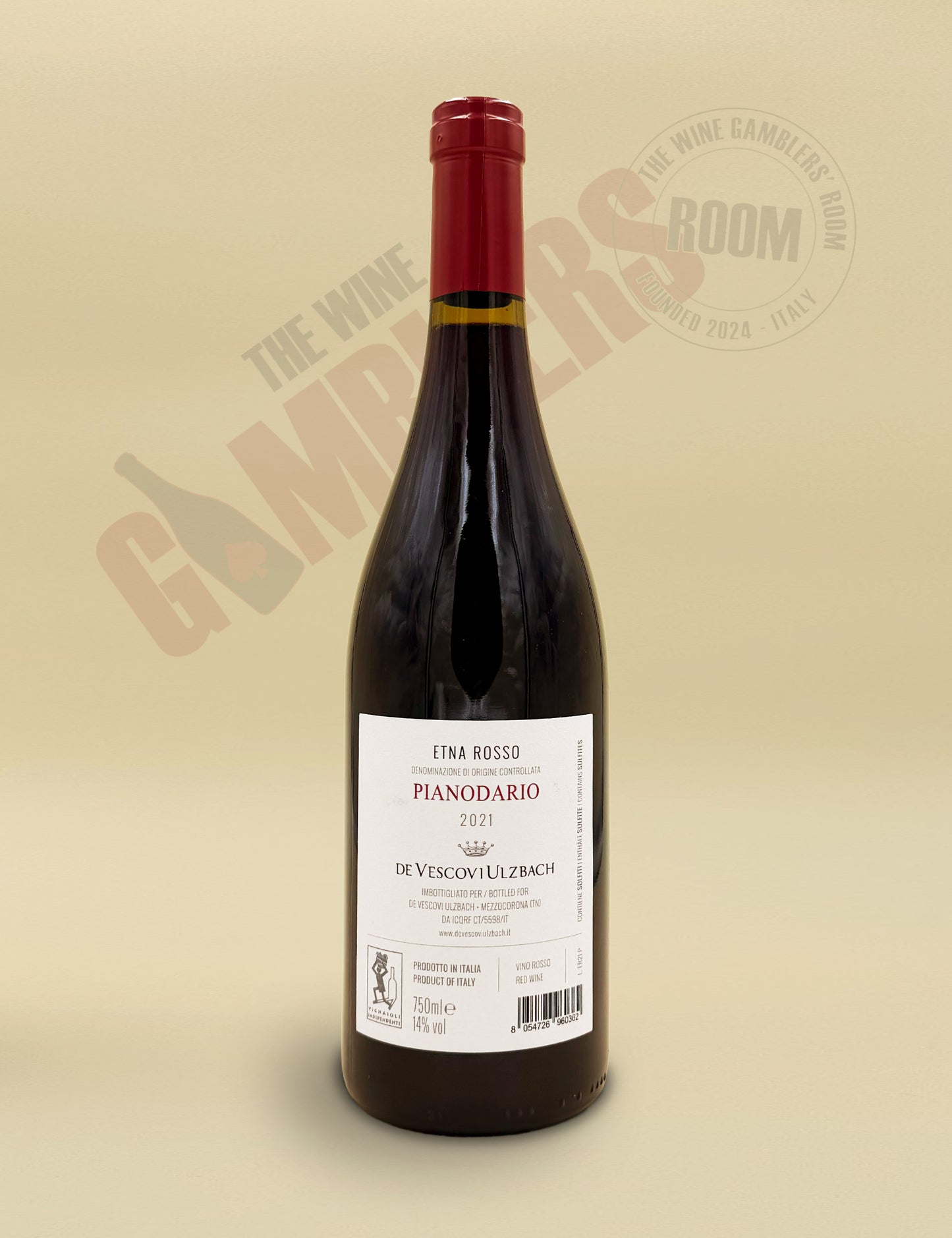 De Vescovi Ulzbach - Pianodario Etna Rosso DOC 2021
