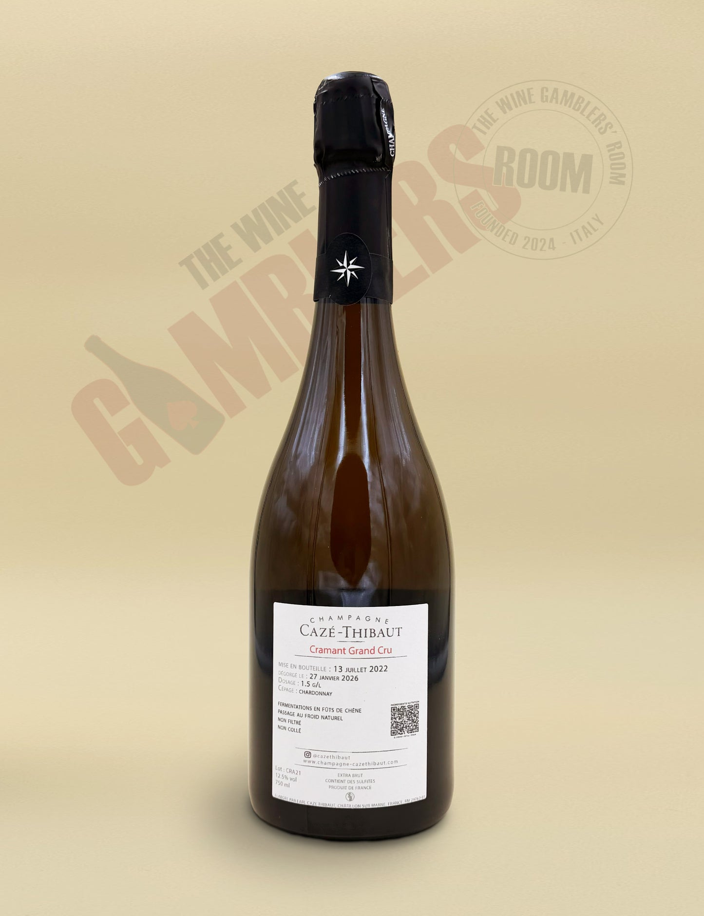 Champagne Cazé-Thibaut - Cramant Grand Cru Nature Blanc de Blancs 2021