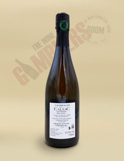 Champagne Etienne Calsac - Val L'Hermite Blanc de Noirs Extra Brut