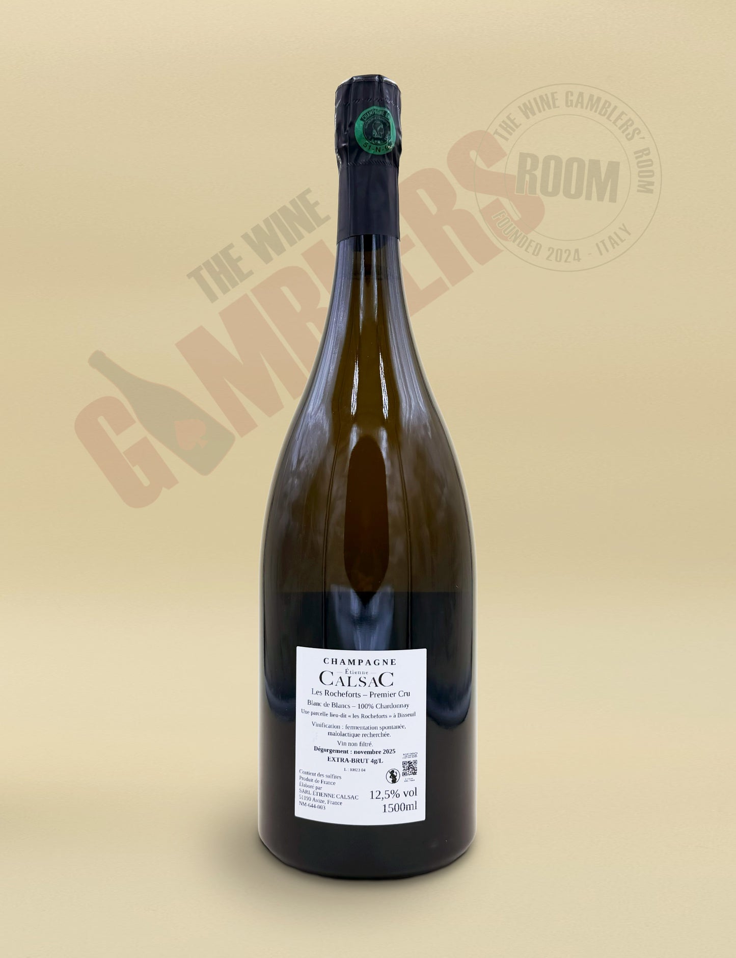 Champagne Etienne Calsac - Les Rocheforts Premier Cru Blanc de Blancs Magnum