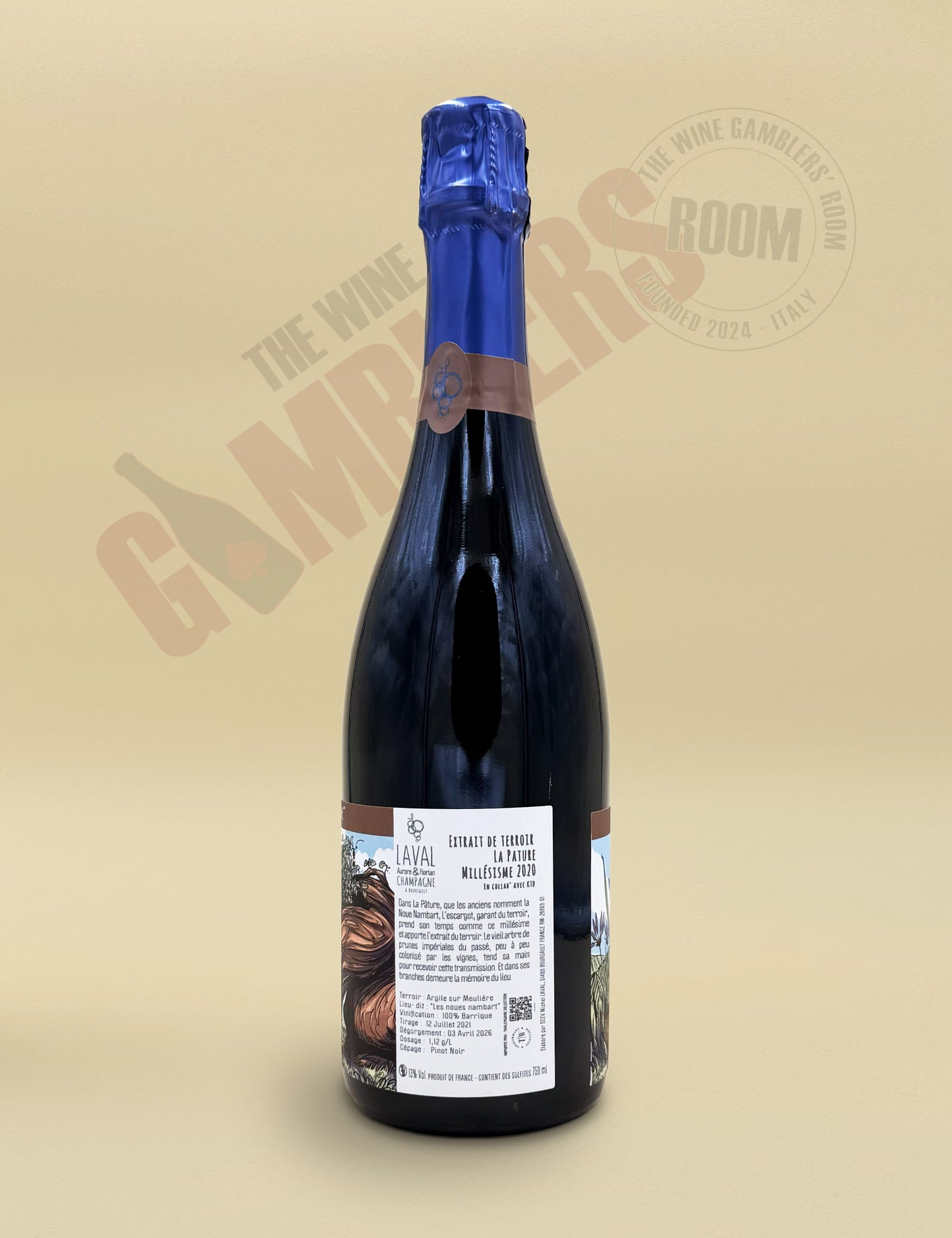 Champagne Laval Aurore & Florian – La Pature Extra Brut 2020