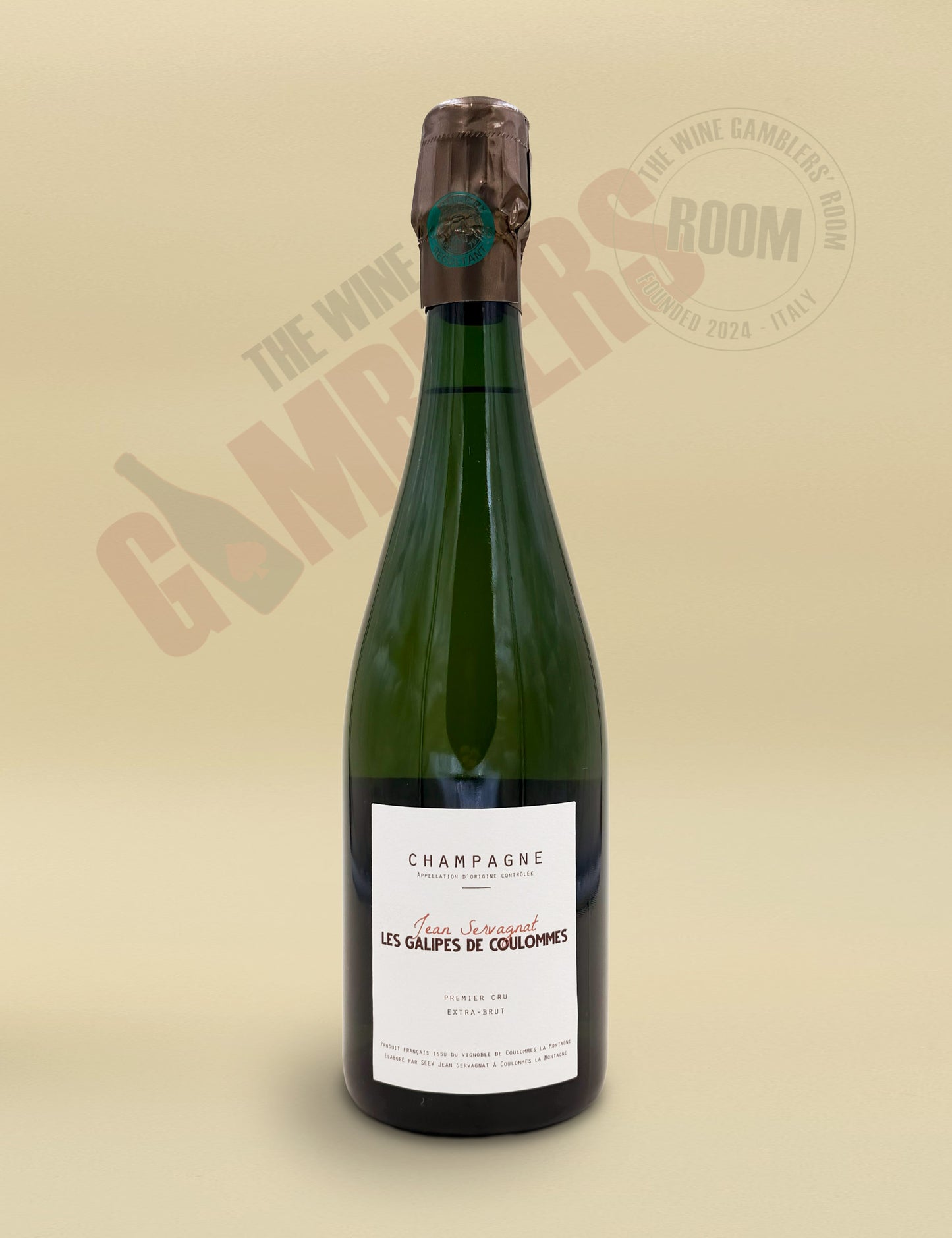 Champagne Jean Servagnant - Les Galipes de Coulommes Premier Cru Extra Brut
