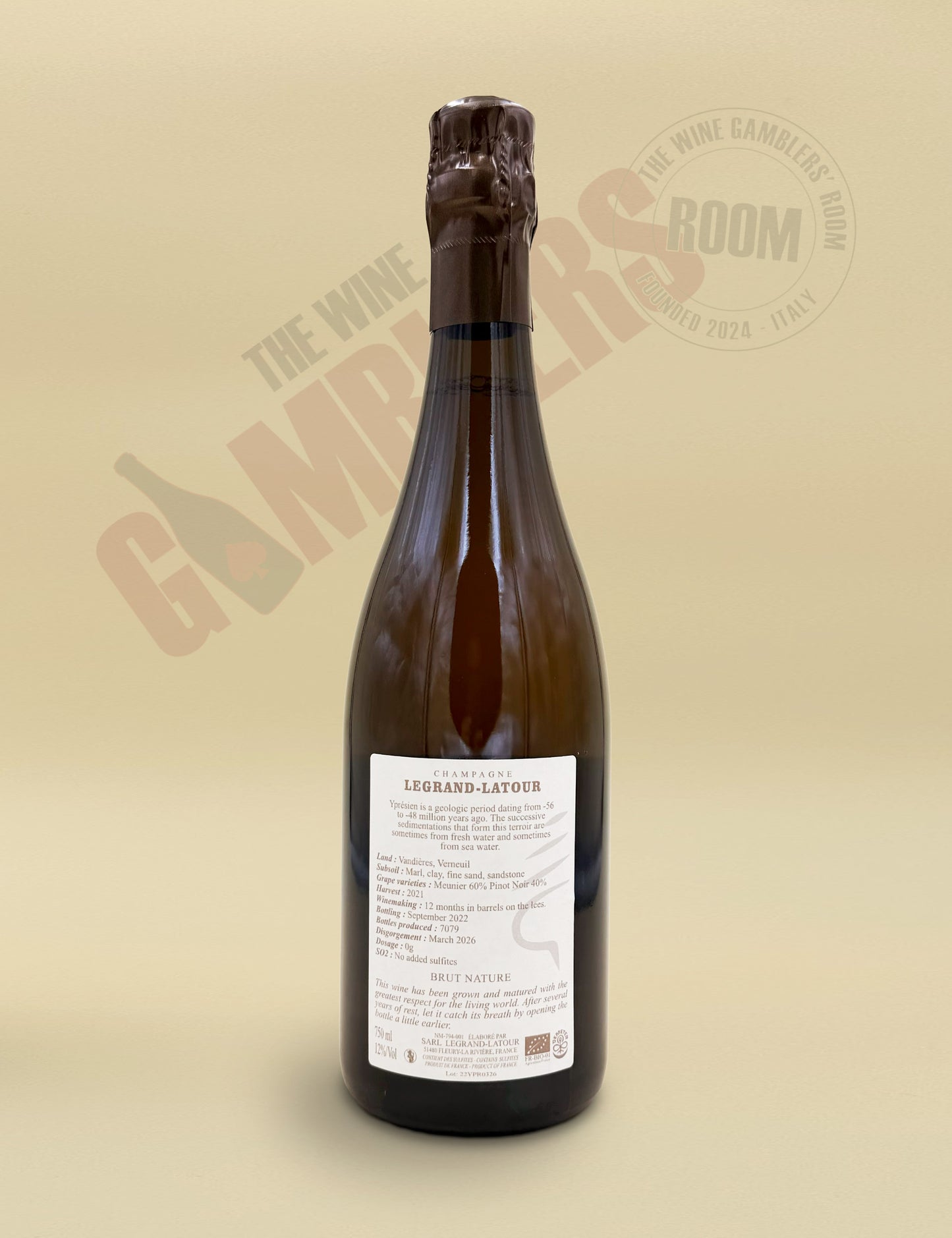 Champagne Legrand-Latour – Yprésien Nature