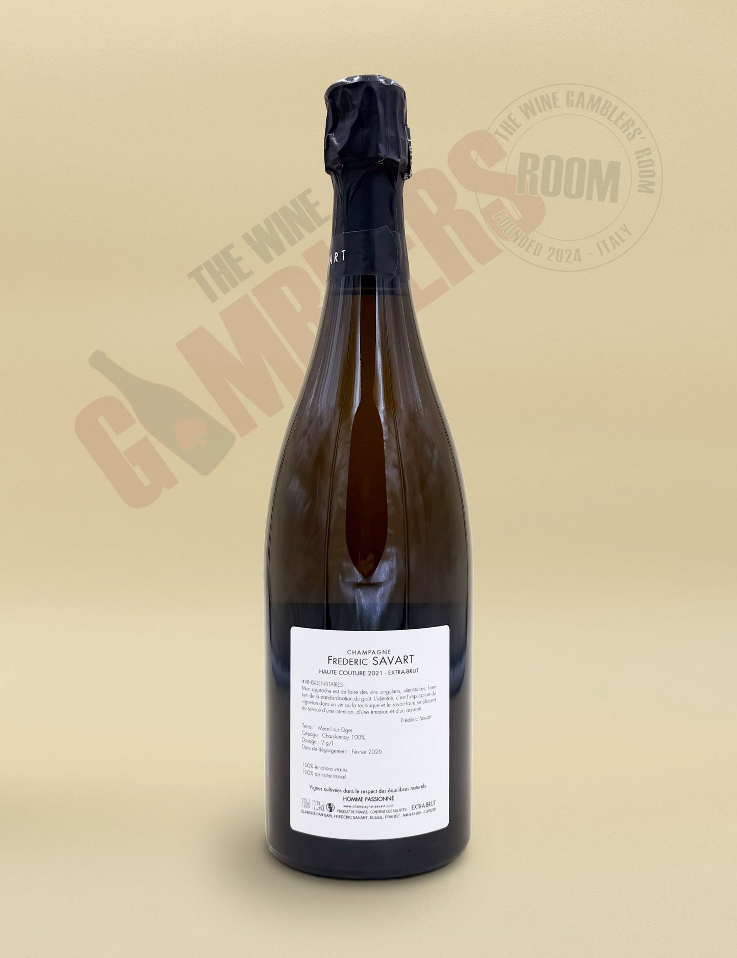 Champagne Frederic Savart - Haute Couture Le Mesnil/Oger Grand Cru Extra Brut 2021