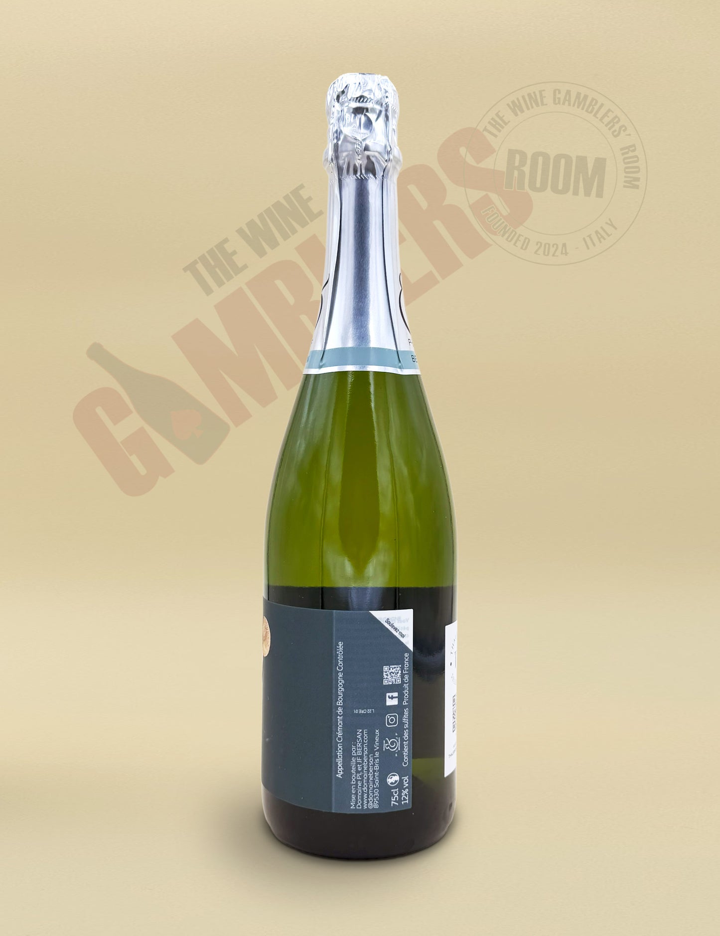Domaine Pierre-Louis Bersan - Cremant de Bourgogne Blanc Brut