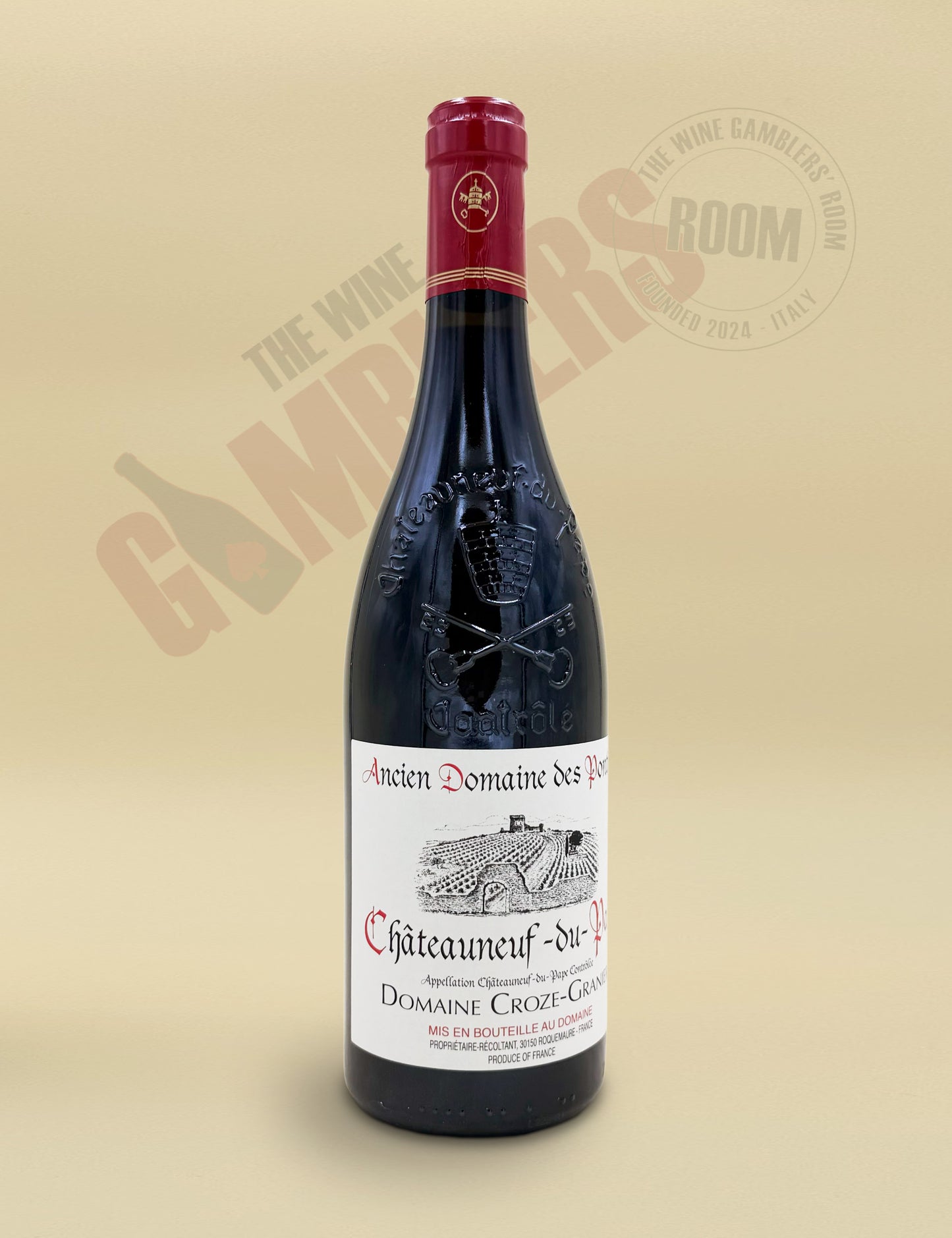 Domaine Croze-Granier - Ancien Domaine des Pontifes Châteauneuf du Pape Rouge 2022