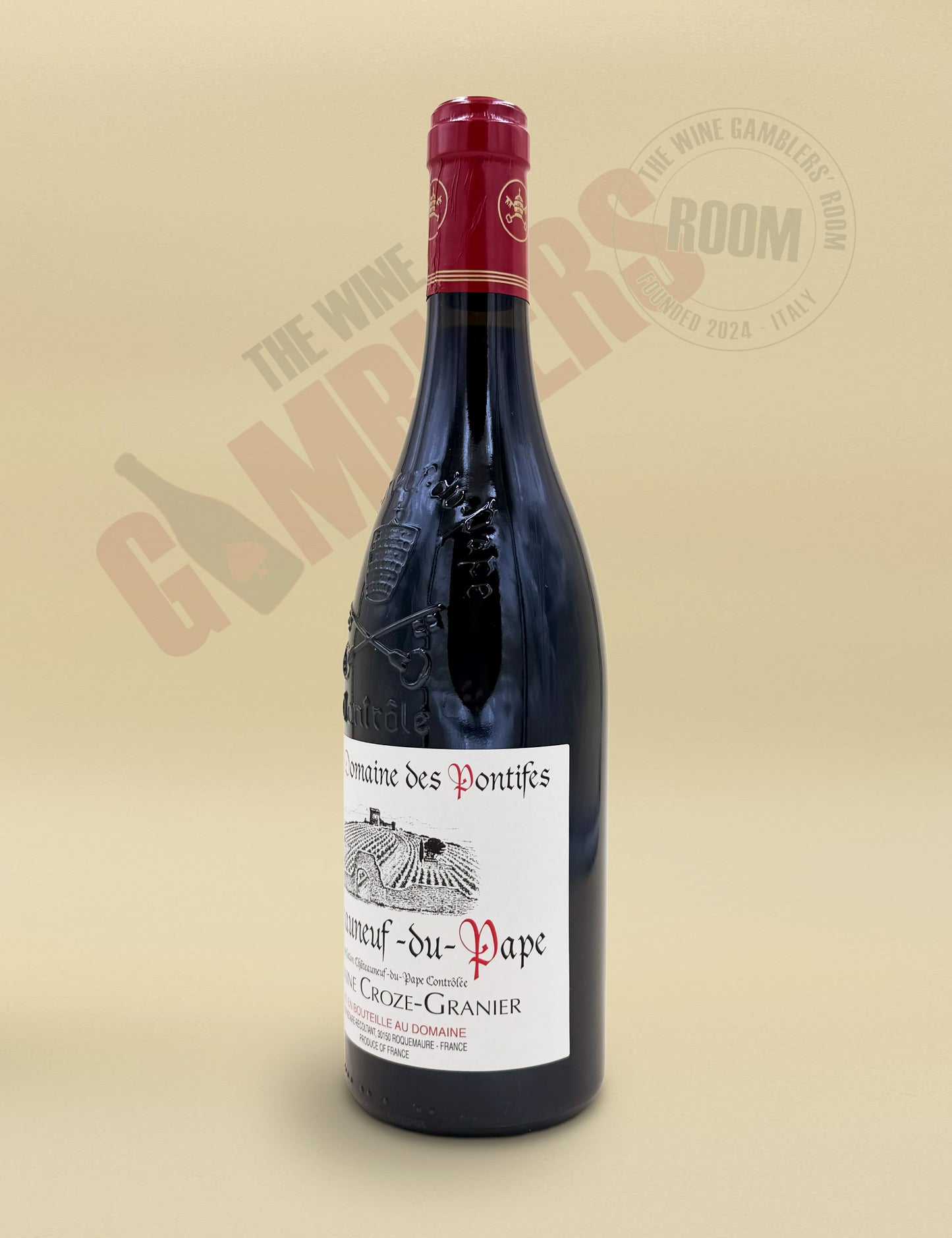Domaine Croze-Granier - Ancien Domaine des Pontifes Châteauneuf du Pape Rouge 2022