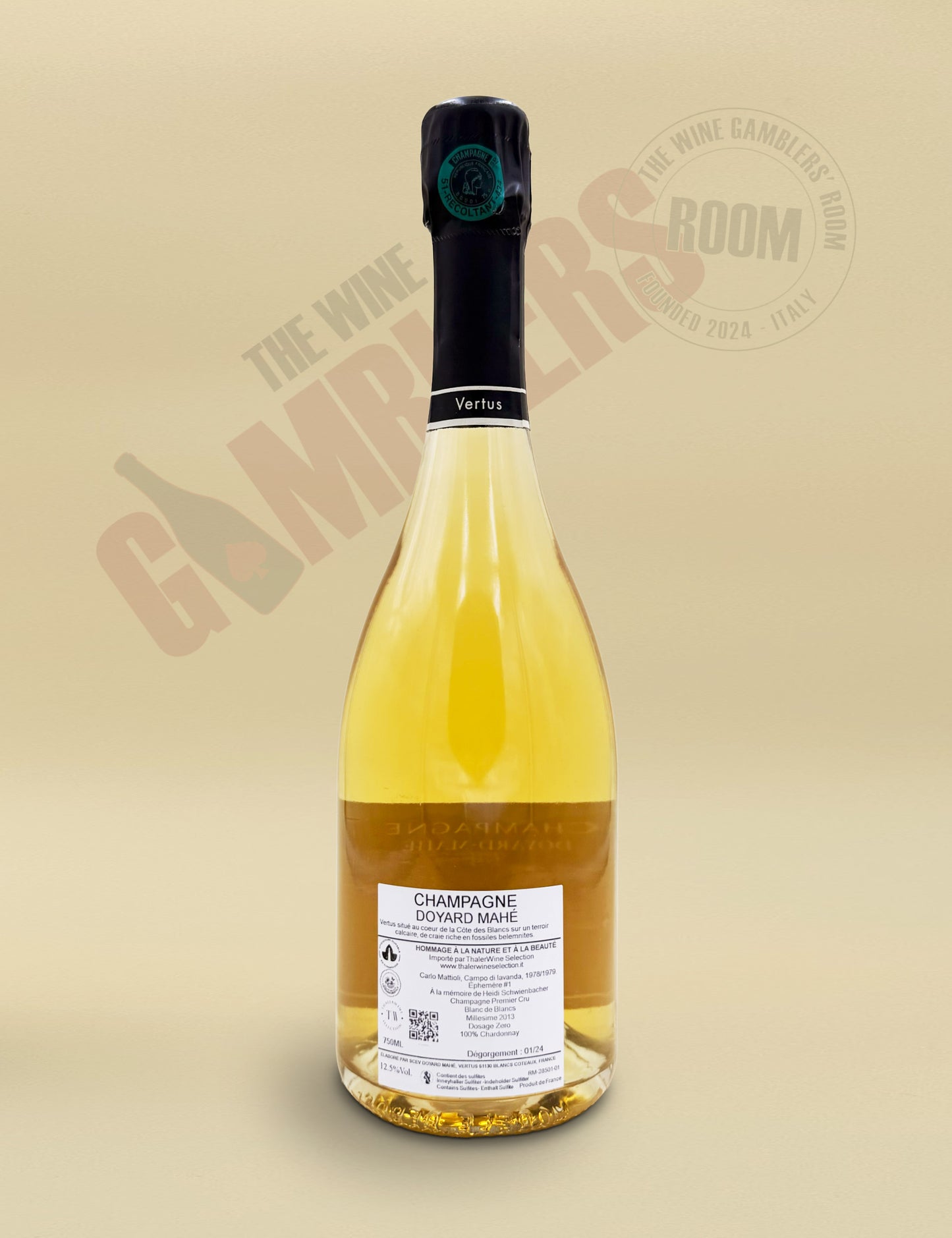 Champagne Doyard-Mahe - Ephemere 1 Blanc de Blancs Nature Premier Cru 2013