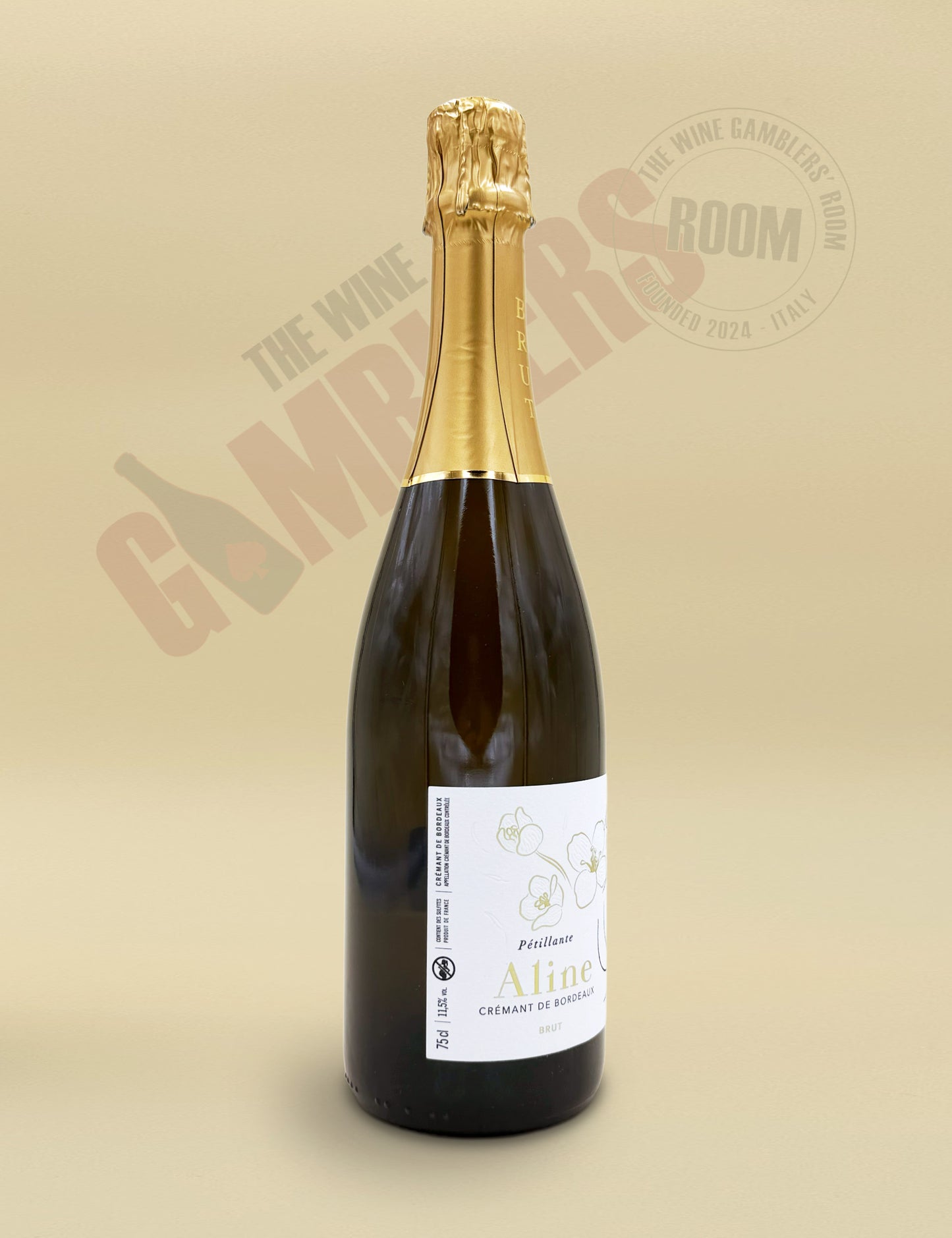Château Moulin de Peyronin - Pétillante Aline Cremant de Bordeaux Blanc Brut