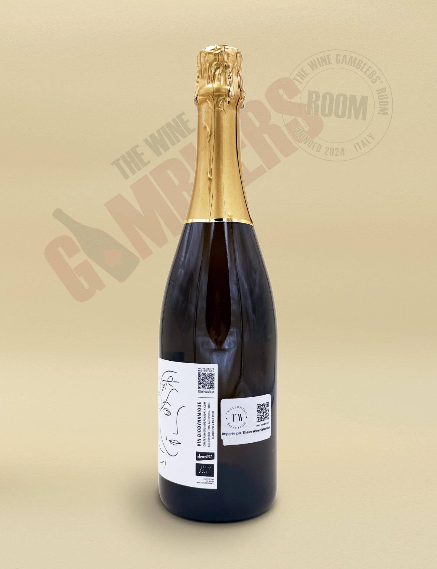 Château Moulin de Peyronin - Pétillante Aline Cremant de Bordeaux Blanc Brut