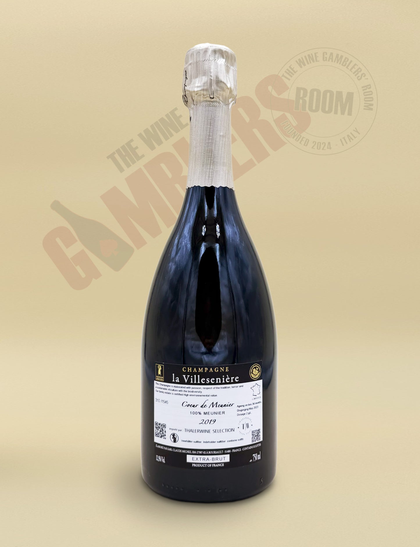 Champagne Villesenière – Coeur de Meunier Extra Brut 2019