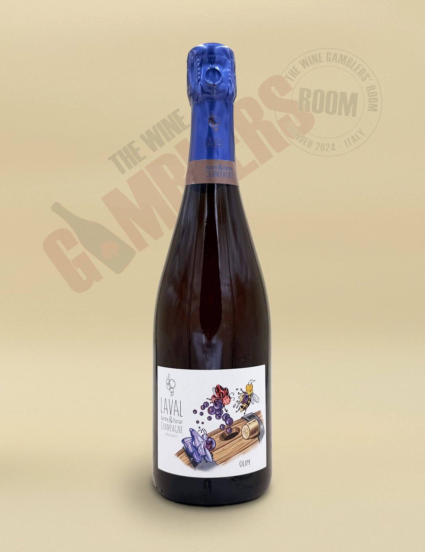 Champagne Laval Aurore & Florian – Olim Rosé Extra Brut