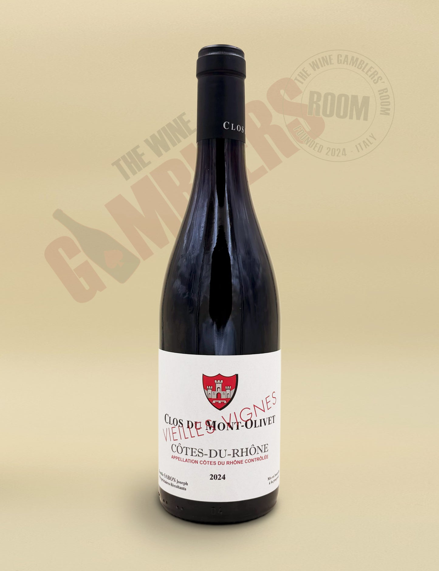 Clos du Mont-Olivet - Cotes du Rhone Rouge "Vieilles Vignes" 2024