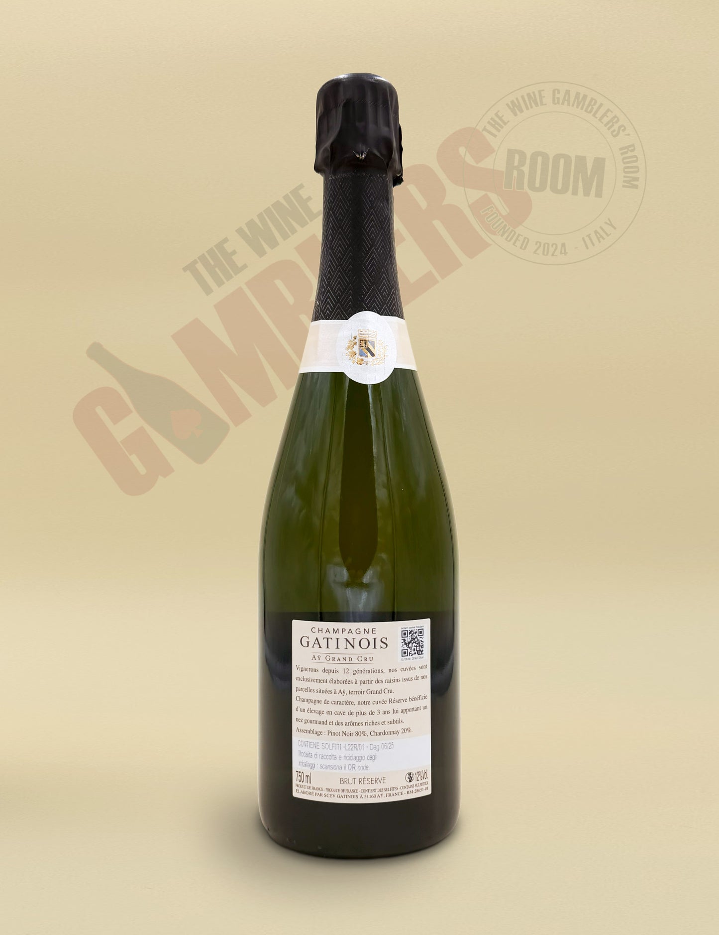 Champagne Gatinois - Ay Grand Cru Brut Reserve