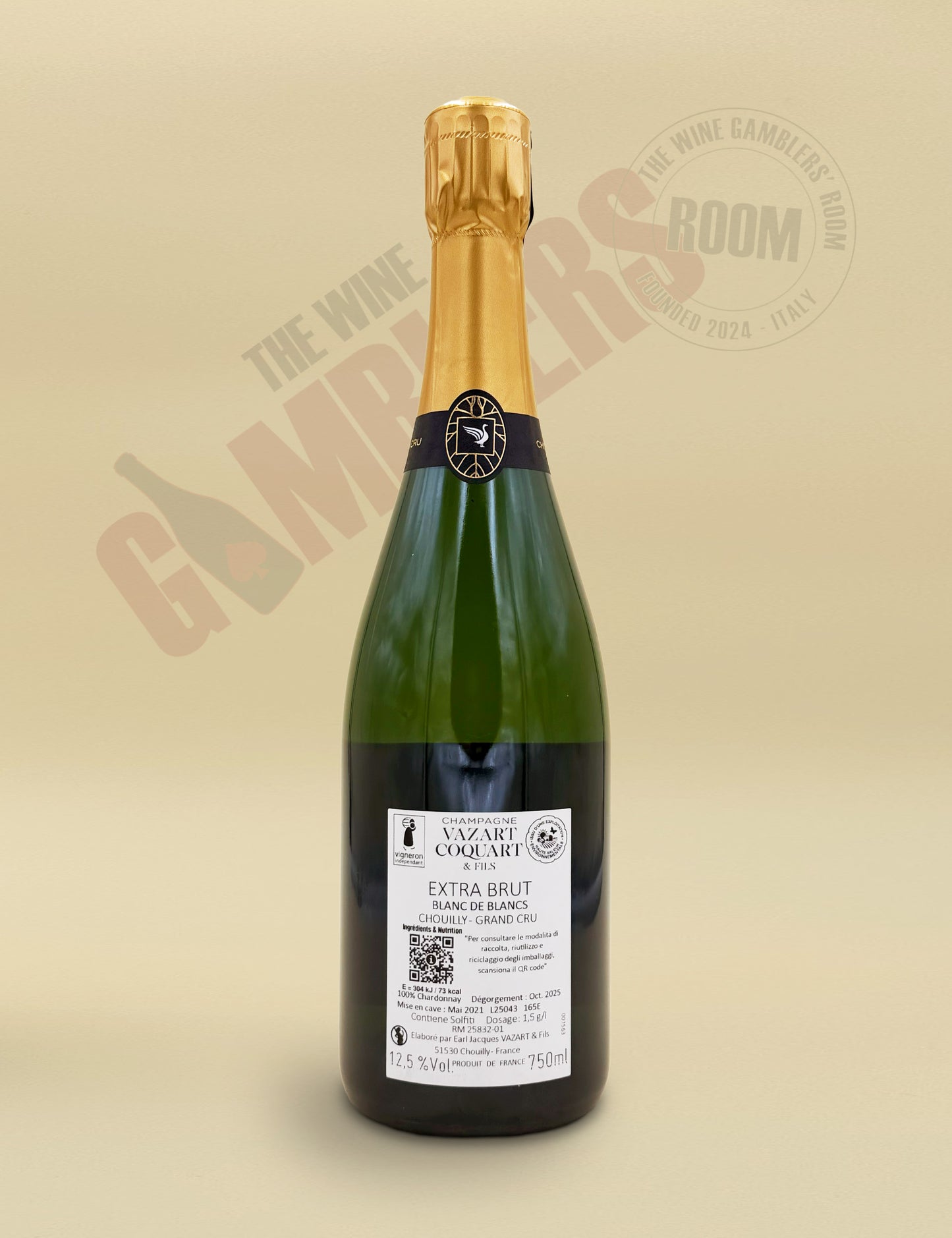 Champagne Vazart Coquart & Fils - Chouilly Grand Cru Blanc de Blancs Extra Brut