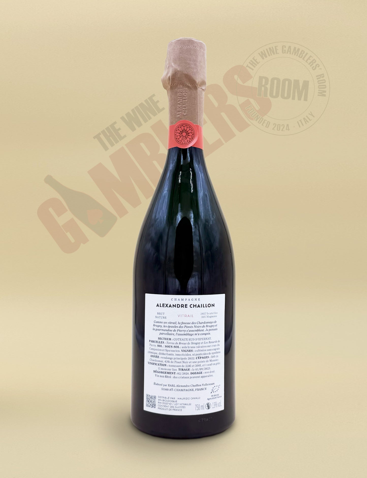Champagne Alexandre Chaillon – Vitrail Brut Nature