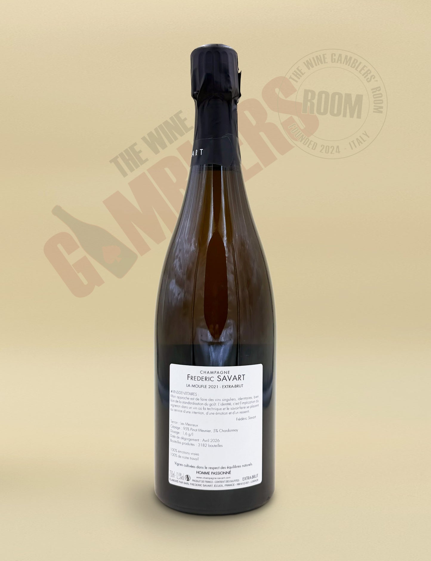 Champagne Frederic Savart - Le Moufle Extra Brut 2021